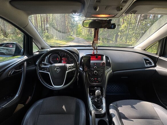 2012 Opel Astra J Рестайлинг, серый, 828000 рублей - вид 12