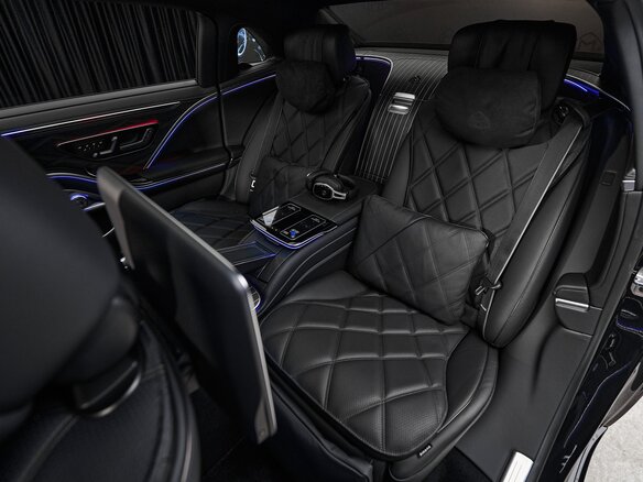 2026 Mercedes-Benz Maybach S-Класс 580 II (Z223) Рестайлинг, чёрный - вид 35