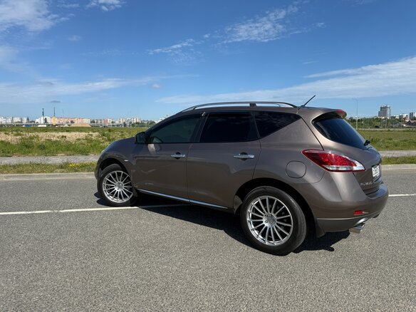 2013 Nissan Murano II (Z51) Рестайлинг 2, бежевый, 1470000 рублей - вид 2