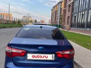 2013 Kia Rio III, синий, 450000 рублей, вид 5