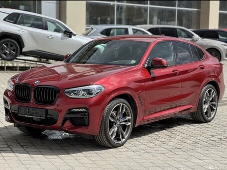 2021 BMW X4 M40d II (G02), красный, 6900000 рублей, вид 1
