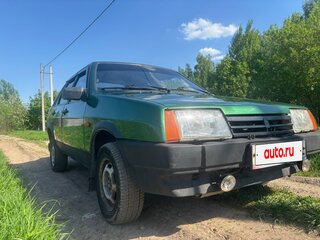 1999 Lada (ВАЗ) 21099, зелёный, 83000 рублей, вид 3
