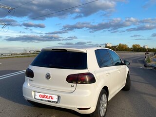2011 Volkswagen Golf VI, белый, 550000 рублей, вид 3