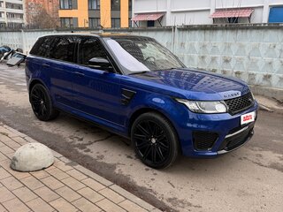 2015 Land Rover Range Rover Sport SVR II, синий, 4100000 рублей, вид 2