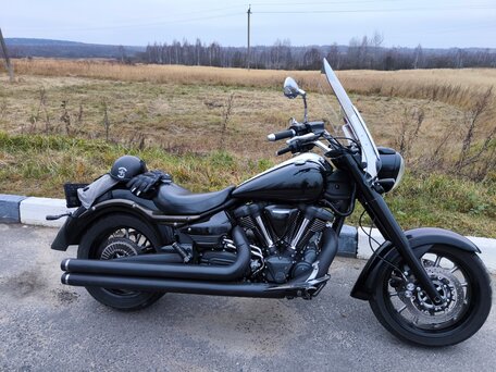 2006 Yamaha XV 1900, чёрный, 700000 рублей, вид 4