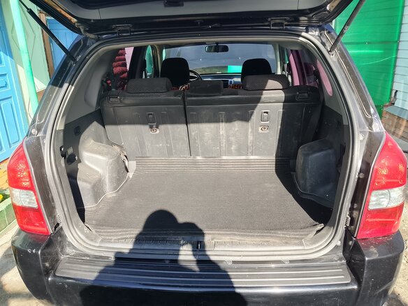 2008 Hyundai Tucson I, чёрный, 960000 рублей - вид 6