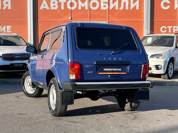 2017 Lada (ВАЗ) 2121 (4x4) I Рестайлинг, синий - вид 6