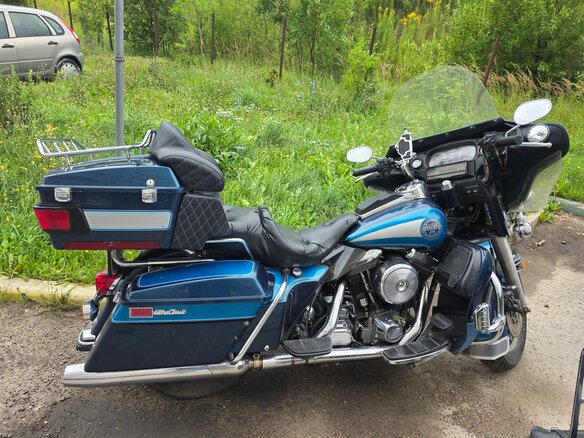 1993 Harley-Davidson Electra Glide, синий, 530000 рублей - вид 6