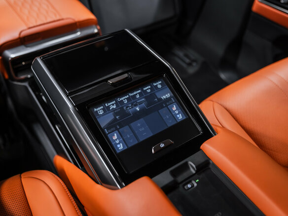 2023 Lexus LX 600 IV, чёрный - вид 25