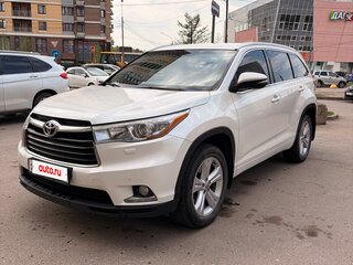 2014 Toyota Highlander III (XU50), белый, 2300000 рублей, вид 1