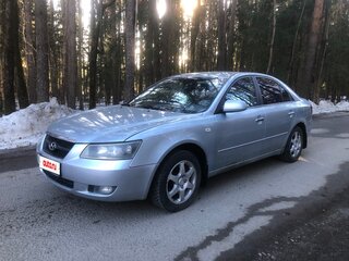 2005 Hyundai Sonata V (NF), серебристый, 425000 рублей, вид 1