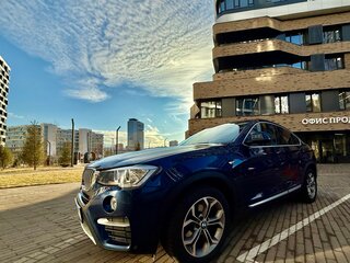 2018 BMW X4 20i I (F26), синий, 3170000 рублей, вид 2