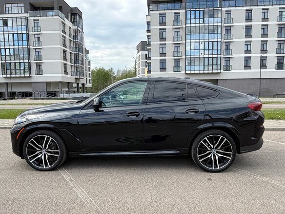 2023 BMW X6 40i III (G06) Рестайлинг, чёрный, 6400000 рублей - вид 6