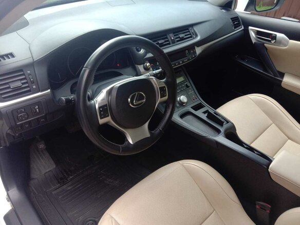 2012 Lexus CT 200h I, белый, 1650000 рублей - вид 6