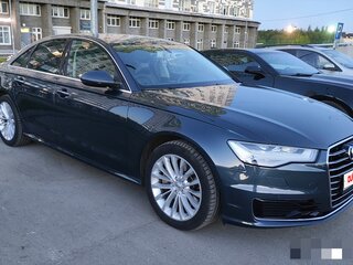 2015 Audi A6 IV (C7) Рестайлинг, синий, 1885000 рублей, вид 1