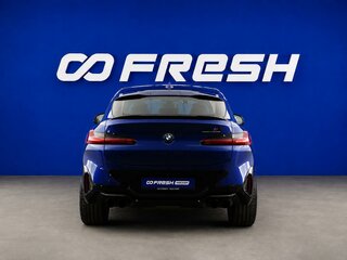 2021 BMW X4 M Competition I (F98) Рестайлинг, синий, 8490000 рублей, вид 4