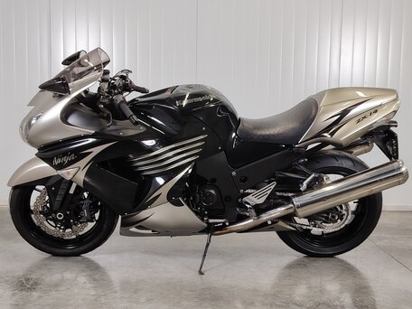 2010 Kawasaki ZX-14R, серый, 579000 рублей, вид 4