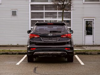 2015 Hyundai Santa Fe III, чёрный, 1765000 рублей, вид 5