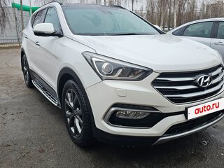2016 Hyundai Santa Fe III Рестайлинг, белый, 2300000 рублей, вид 3
