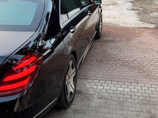 2013 Mercedes-Benz S-Класс 500 Long VI (W222, C217), чёрный, 14500000 рублей, вид 4