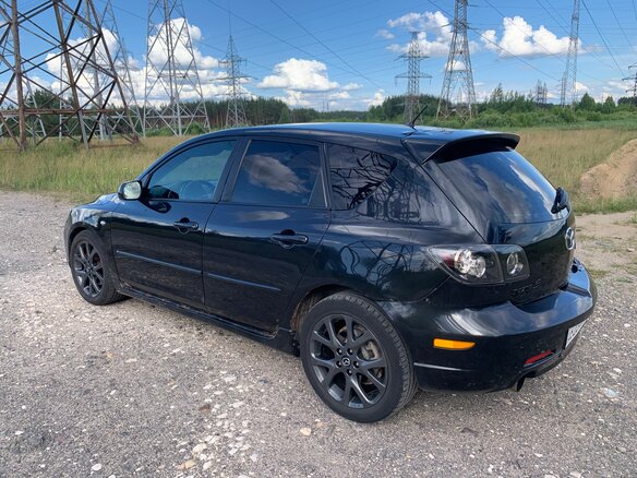 2005 Mazda 3 I (BK), чёрный, 275000 рублей - вид 13