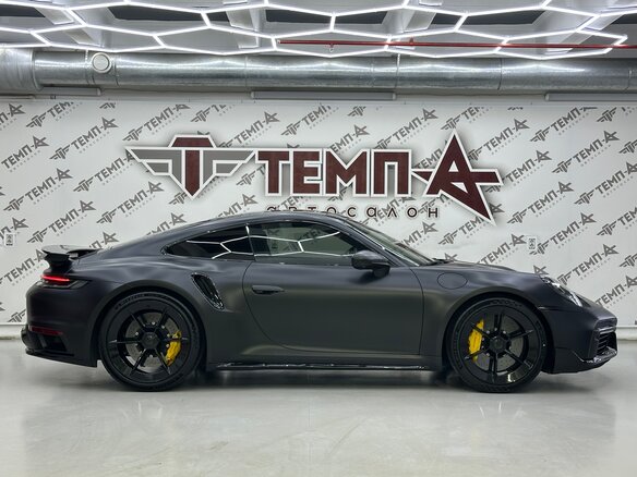 2021 Porsche 911 Turbo VIII (992), чёрный, 19500000 рублей - вид 13
