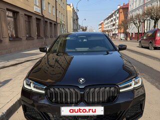 2022 BMW 5 серии 530i xDrive VII (G30/G31/G38) Рестайлинг, синий, 6700000 рублей, вид 5