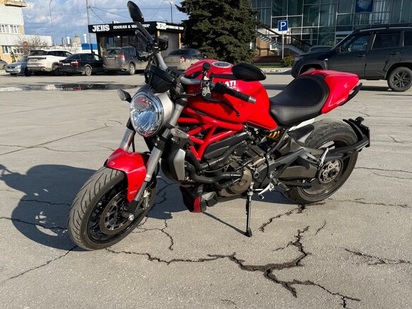 2015 Ducati Monster 1200, пурпурный, 750000 рублей - вид 4