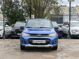 2017 Lada (ВАЗ) Kalina II, синий, 369000 рублей, вид 2