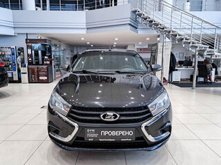 2017 Lada (ВАЗ) Vesta I, чёрный, 680000 рублей, вид 2