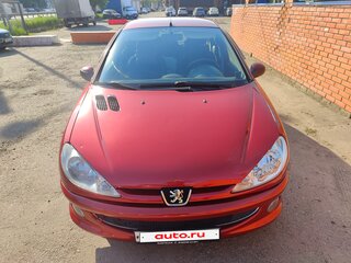 2007 Peugeot 206, красный, 295000 рублей, вид 2