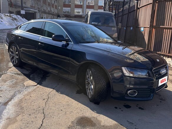 2010 Audi A5 I (8T), синий, 1290000 рублей - вид 2
