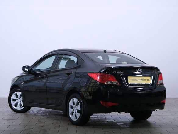 2016 Hyundai Solaris I Рестайлинг, чёрный, 999000 рублей - вид 3