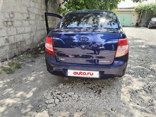 2012 Lada (ВАЗ) Granta I, синий, 330000 рублей, вид 4
