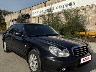 2007 Hyundai Sonata ТагАЗ IV (EF) Рестайлинг, чёрный, 520000 рублей, вид 4