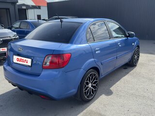 2011 Kia Rio II Рестайлинг, синий, 550000 рублей, вид 4