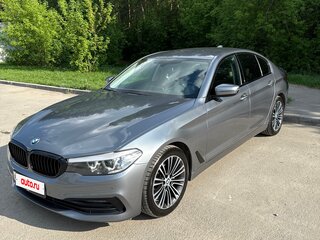 2019 BMW 5 серии 520d VII (G30/G31/G38), серый, 3100000 рублей, вид 1