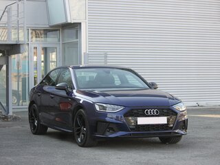 2020 Audi A4 35 TFSI V (B9) Рестайлинг, синий, 3500000 рублей, вид 1
