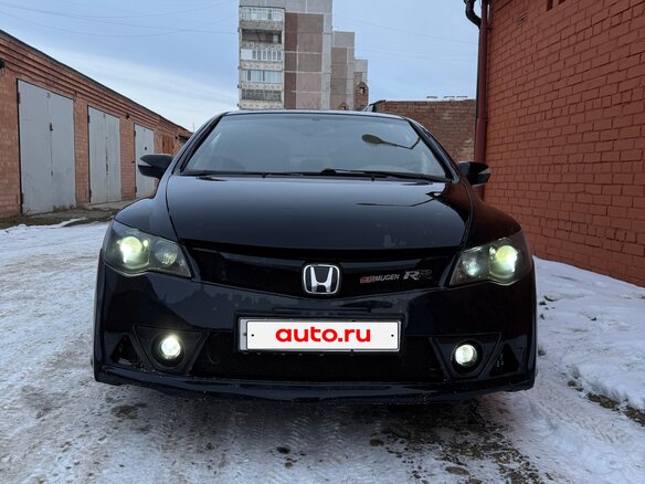 2007 Honda Civic VIII, чёрный, 680000 рублей - вид 9