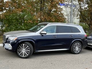 2020 Mercedes-Benz GLS 450 II (X167), синий, 6200000 рублей, вид 3