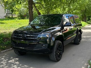 2013 Volkswagen Amarok Double Cab full-time I, чёрный, 2390000 рублей, вид 2