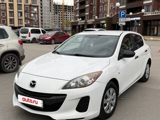 2012 Mazda 3 II (BL) Рестайлинг, белый, 900000 рублей, вид 3