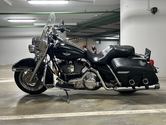 2003 Harley-Davidson Road King, чёрный, 600000 рублей - вид 6