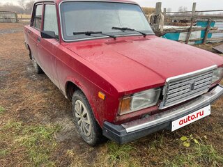 2006 Lada (ВАЗ) 2107, красный, 150000 рублей, вид 1