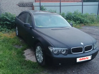 2004 BMW 7 серии 745i IV (E65/E66), чёрный, 750000 рублей, вид 1
