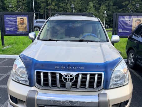 2007 Toyota Land Cruiser Prado 120 Series, золотистый, 1900000 рублей, вид 1