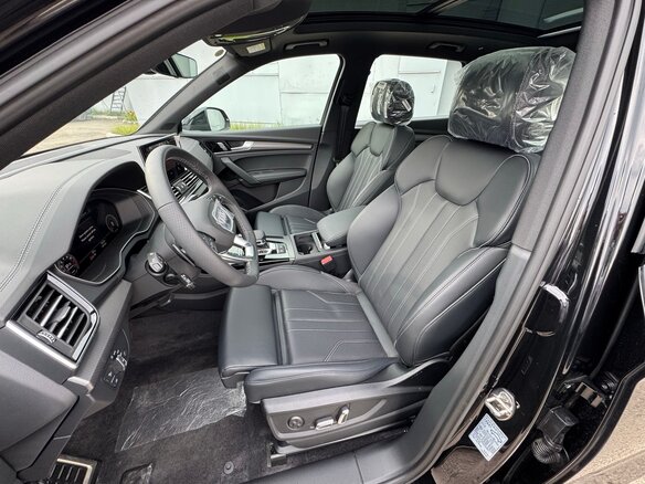 2025 Audi Q5 L 45 TFSI II (FY) Рестайлинг, чёрный - вид 7