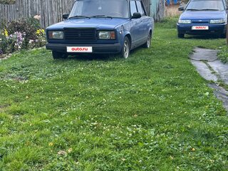 2007 Lada (ВАЗ) 2107, синий, 90000 рублей, вид 1