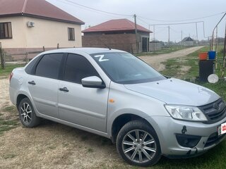 2013 Lada (ВАЗ) Granta I, серебристый, 500000 рублей, вид 4