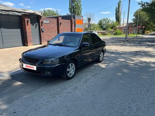 2008 Hyundai Accent ТагАЗ II, чёрный, 460000 рублей, вид 1